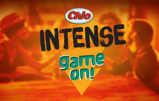 Chio Intense GameOn kampány – Új íz bevezetése nem hagyományos módon